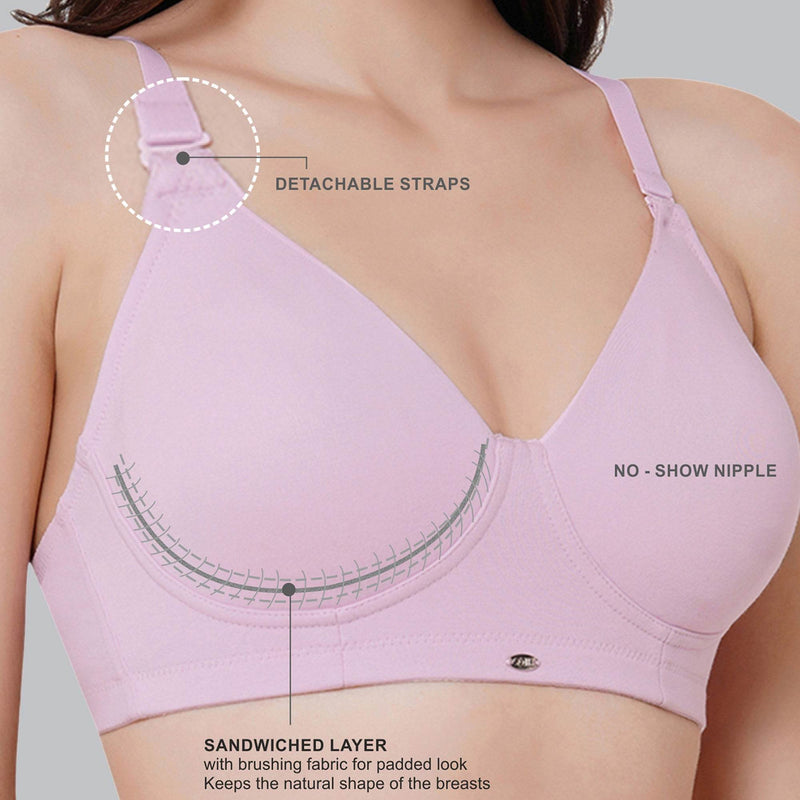 SOIE Woman - Non Padded Non Wired Full Coverage T-shirt Bra - Bra -for Women