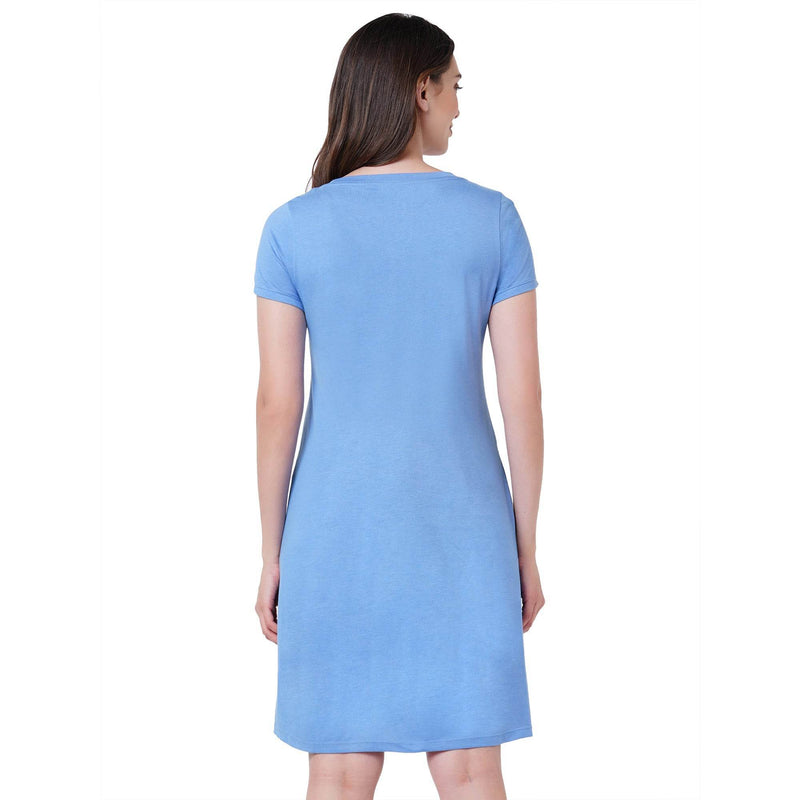 SOIE Woman - Super Soft Cotton Modal Sleep Shirt - -for Women