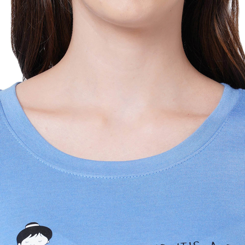SOIE Woman - Super Soft Cotton Modal Sleep Shirt - -for Women