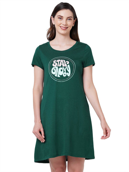 SOIE Woman - Super Soft Cotton Modal Sleep Shirt - -for Women