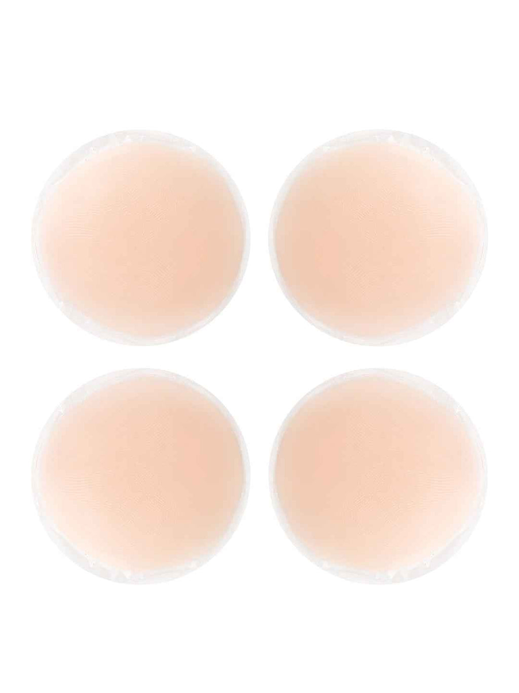 Brachy Women 4-Pcs Reusable Nipple Cover Stick-On Bra