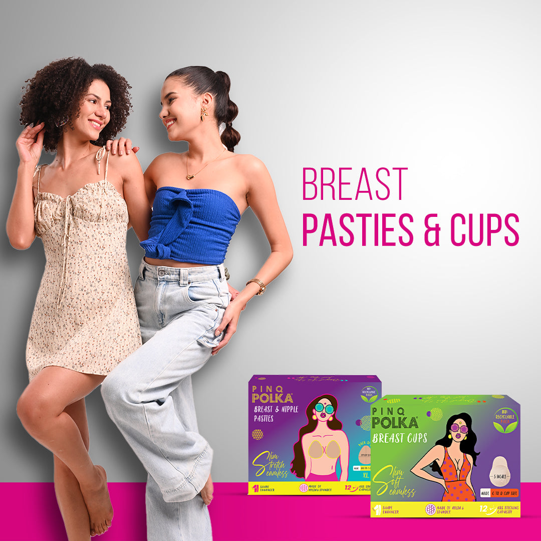 Breast Pasties & Breast Cups (Free 5 pairs of Nipple Pasties)