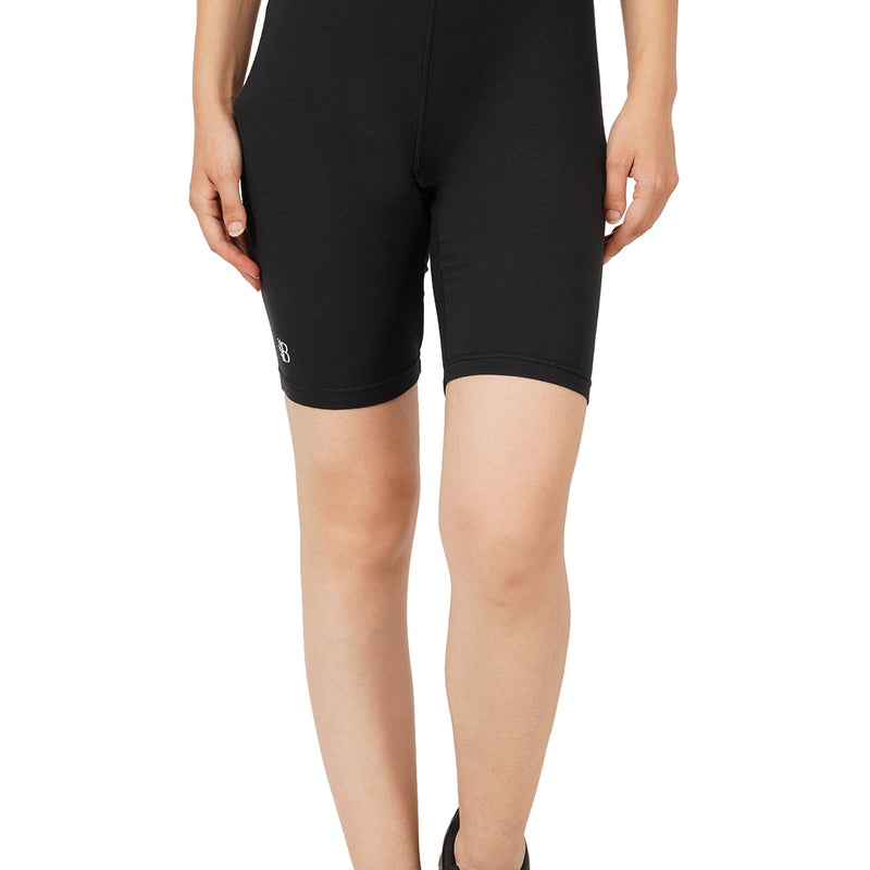 Bamboo Fabric Cycling Shorts – Soft, Breathable, Moisture-Wicking, and Eco-Friendly for Ultimate Comfort and Performance on Every Ride | Black