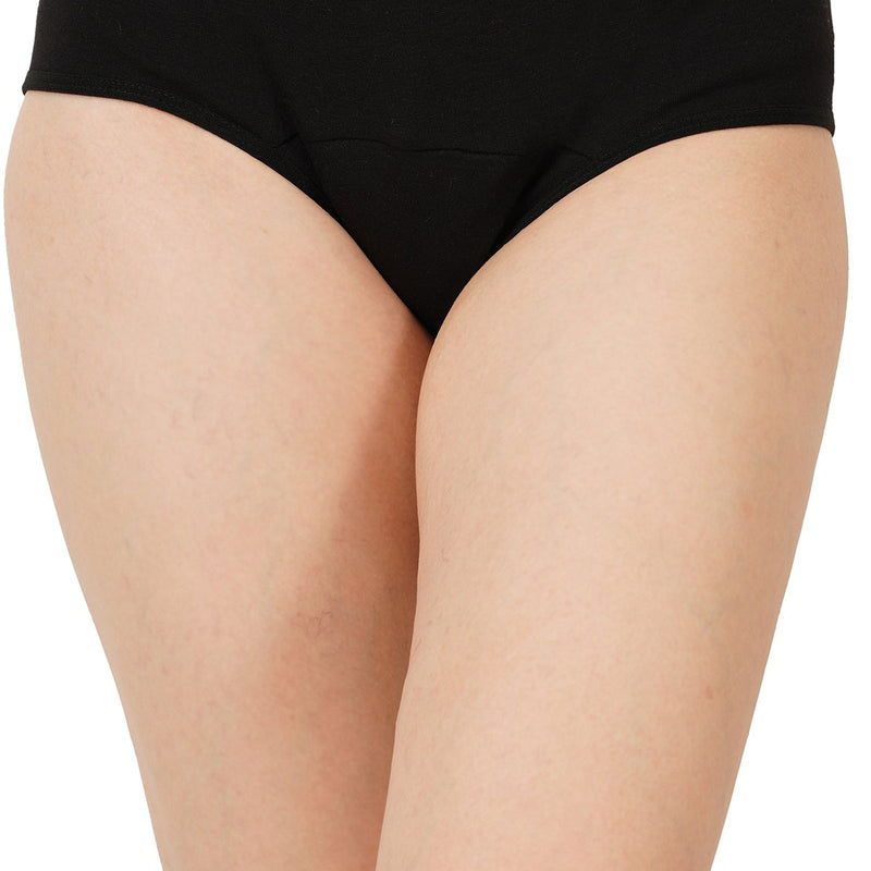 Bamboo Fabric Leak Proof Period Panty 3 Layers Not for heavy Flow | Pack of 1