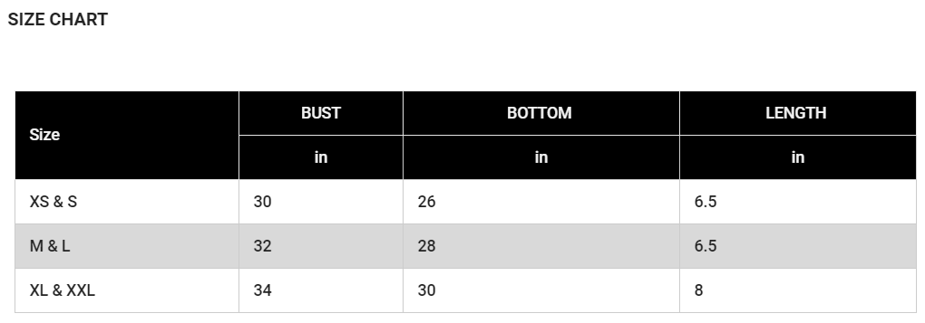 Bamboo Fabric Tube Top | Black