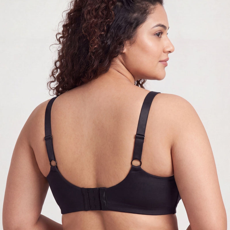 Non Padded Non wired Full Coverage Spacer Fabric Cups Minimiser T-Shirt Bra