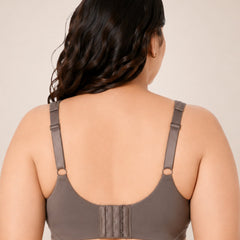 Full Coverage Minimizer Bra with No-Show Cups