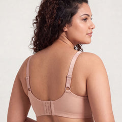 Non Padded Non wired Full Coverage Spacer Fabric Cups Minimiser T-Shirt Bra