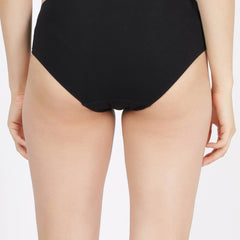 High Rise Full Coverage Cotton Modal Panty with Soft No-Mark Waistband