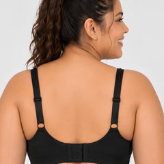 Full Coverage Minimizer Bra with No-Show Cups