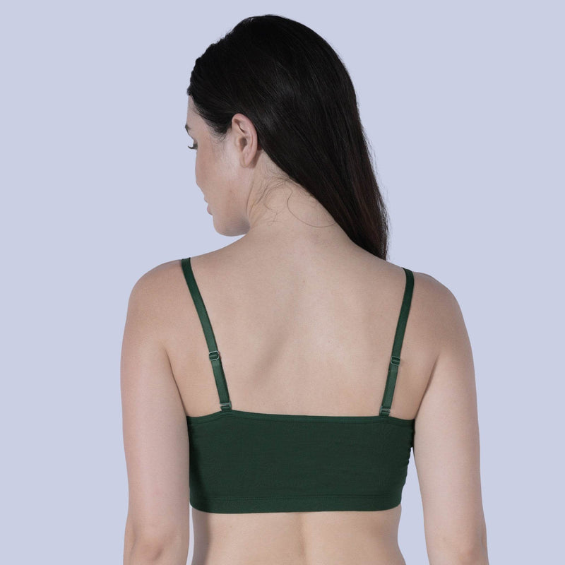 SOIE Woman - Seamless Cloud Soft Slip-on Lounge Bra with Detachable Straps - Bra -for Women