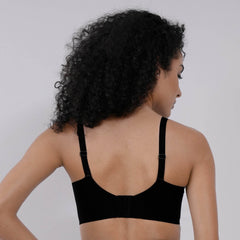 SOIE Woman - Padded Non wired Medium Coverage Seamless T-shirt Bra - Bonded Bra -for Women