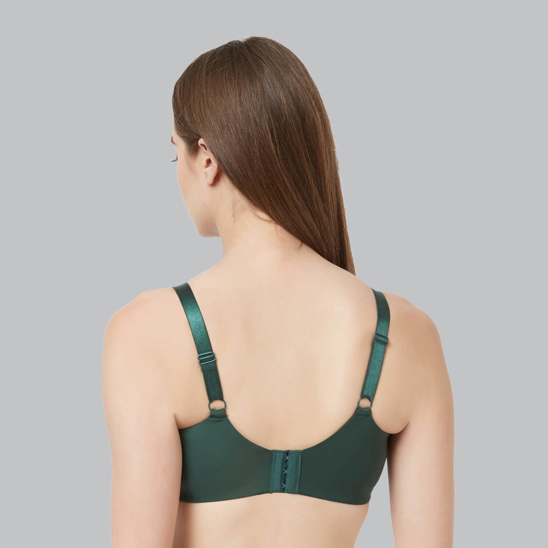 SOIE Woman - Non Padded Non-Wired Full Coverage Minimizer Lace Bra - Bra -for Women