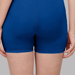 SOIE Woman - Solid Polyamide Spandex Mid Thigh Length Cycling Shorts - Cycling Shorts -for Women