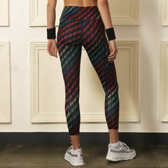 SOIE Woman - High Waist Ankle Length Sports Leggings With Pockets - Sports Leggings -for Women