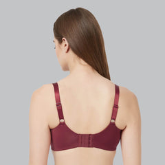 SOIE Woman - Non Padded Non-Wired Full Coverage Minimizer Lace Bra - Bra -for Women