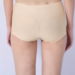 SOIE Woman - Seamless Mid Waist Full Coverage Boy Shorts with No Visible Panty Line - Panty -for Women