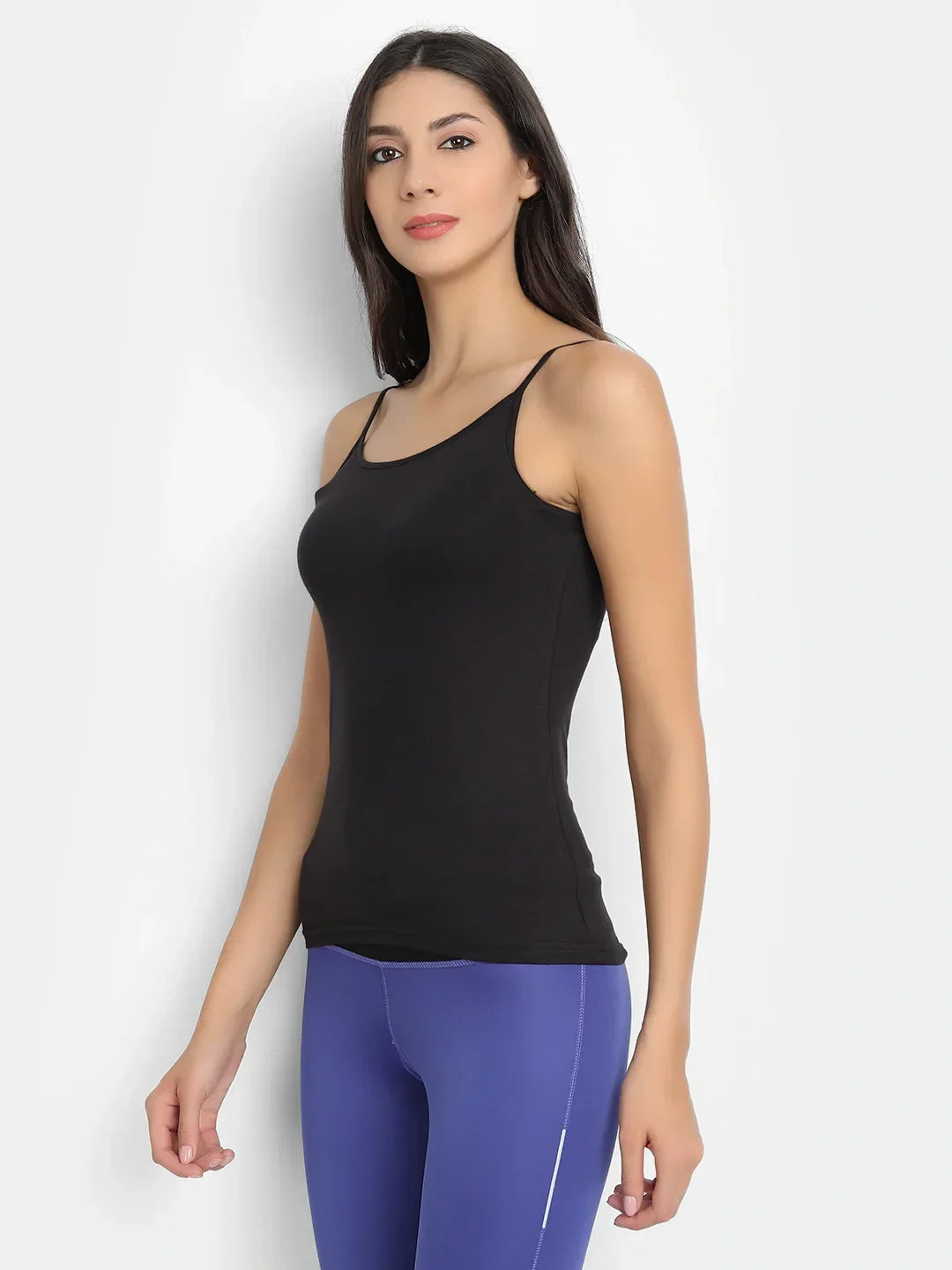 Bamboo Fabric Camisole – Soft, Breathable, Eco-Friendly, and Stylish for All-Day Comfort and Elegance | Black
