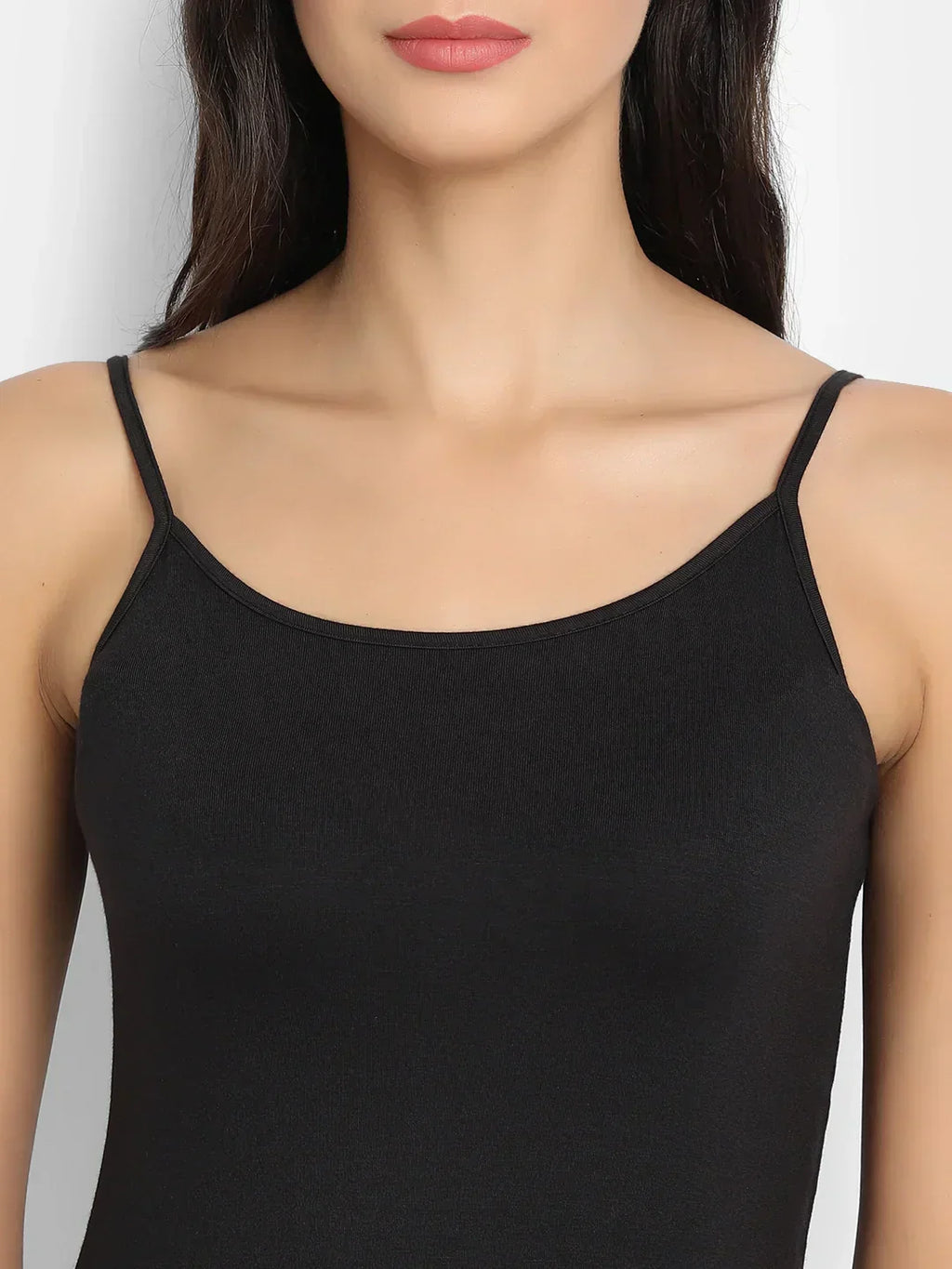 Bamboo Fabric Camisole – Soft, Breathable, Eco-Friendly, and Stylish for All-Day Comfort and Elegance | Black