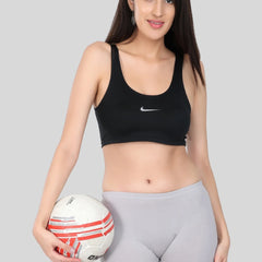 Bamboo Fabric Mid Rise Shorts | Black and Gray | Pack of 2