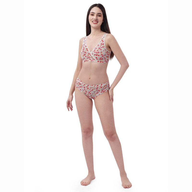 SOIE Woman - Non Padded Non Wired Lounge Bra with Removable Cups - -for Women