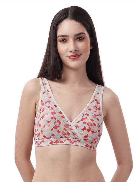 SOIE Woman - Non Padded Non Wired Lounge Bra with Removable Cups - -for Women