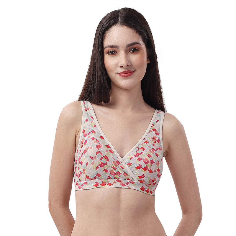 SOIE Woman - Non Padded Non Wired Lounge Bra with Removable Cups - -for Women