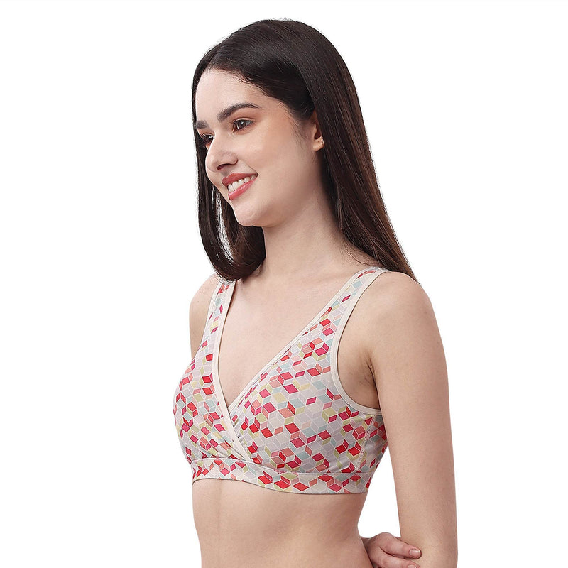 SOIE Woman - Non Padded Non Wired Lounge Bra with Removable Cups - -for Women