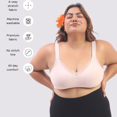 Pretty in Pink Bundle - Bello & Sofia Pink Seamless Wirefree Bras