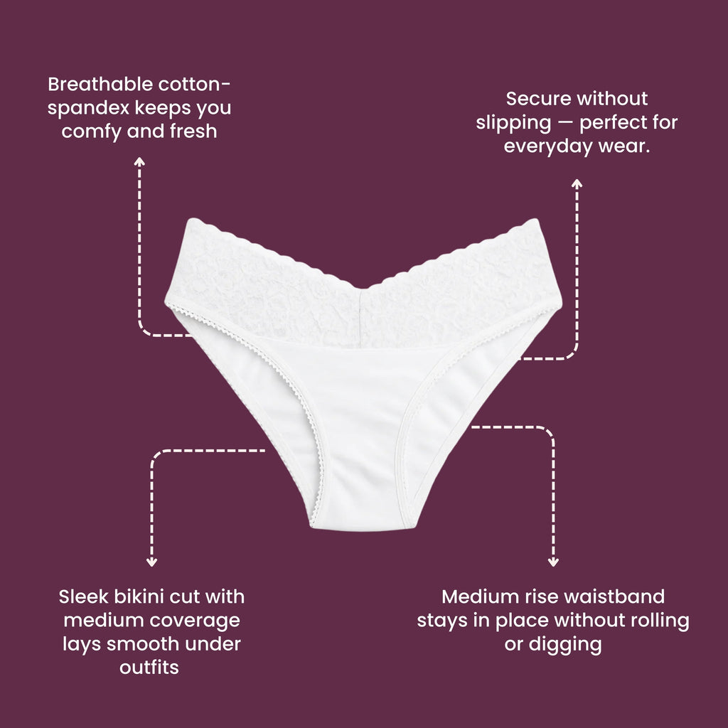 Mid Waist Bikini Panty