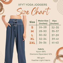 Shanti Blue Yoga Joggers