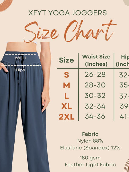 Shanti Blue Yoga Joggers