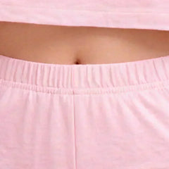 Women's Bamboo Fabric Mid Rise Shorts Underwear | Beige and Mauve | Pack of 2