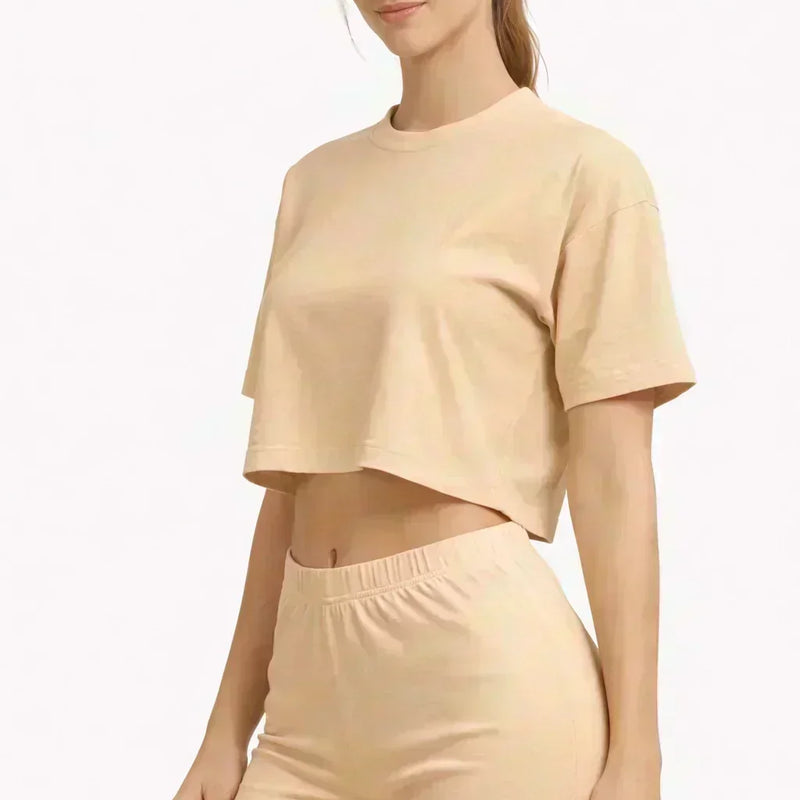 Women's Bamboo Fabric Mid Rise Shorts Underwear | Beige and Mauve | Pack of 2