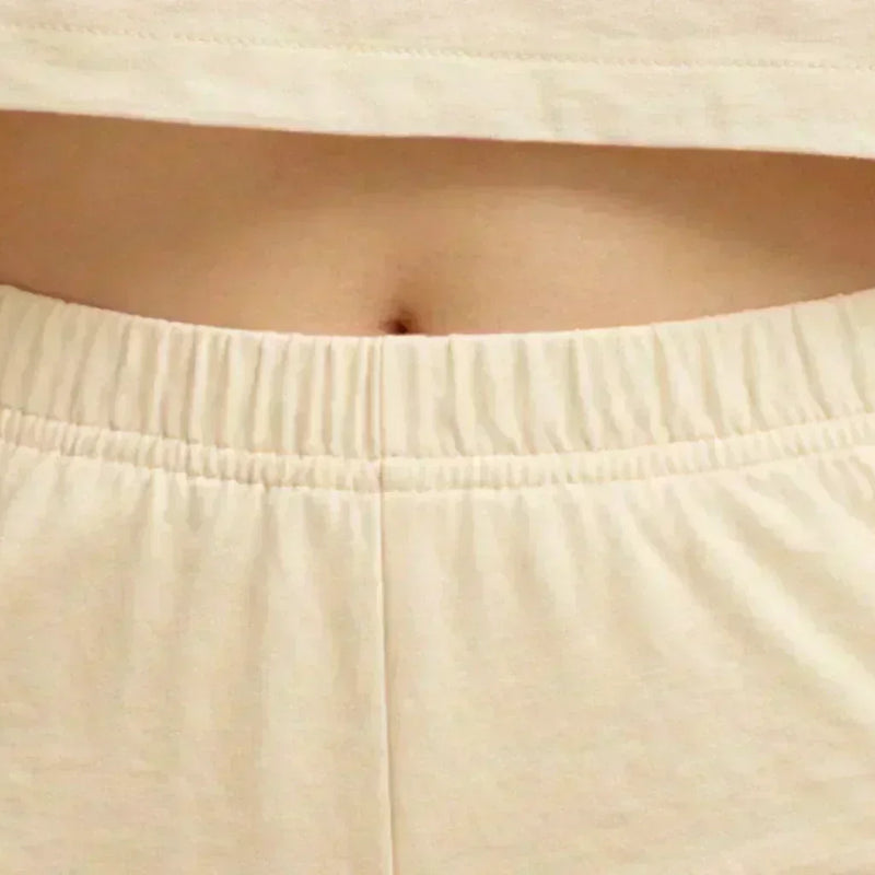 Women's Bamboo Fabric Mid Rise Shorts Underwear | Beige and Mauve | Pack of 2
