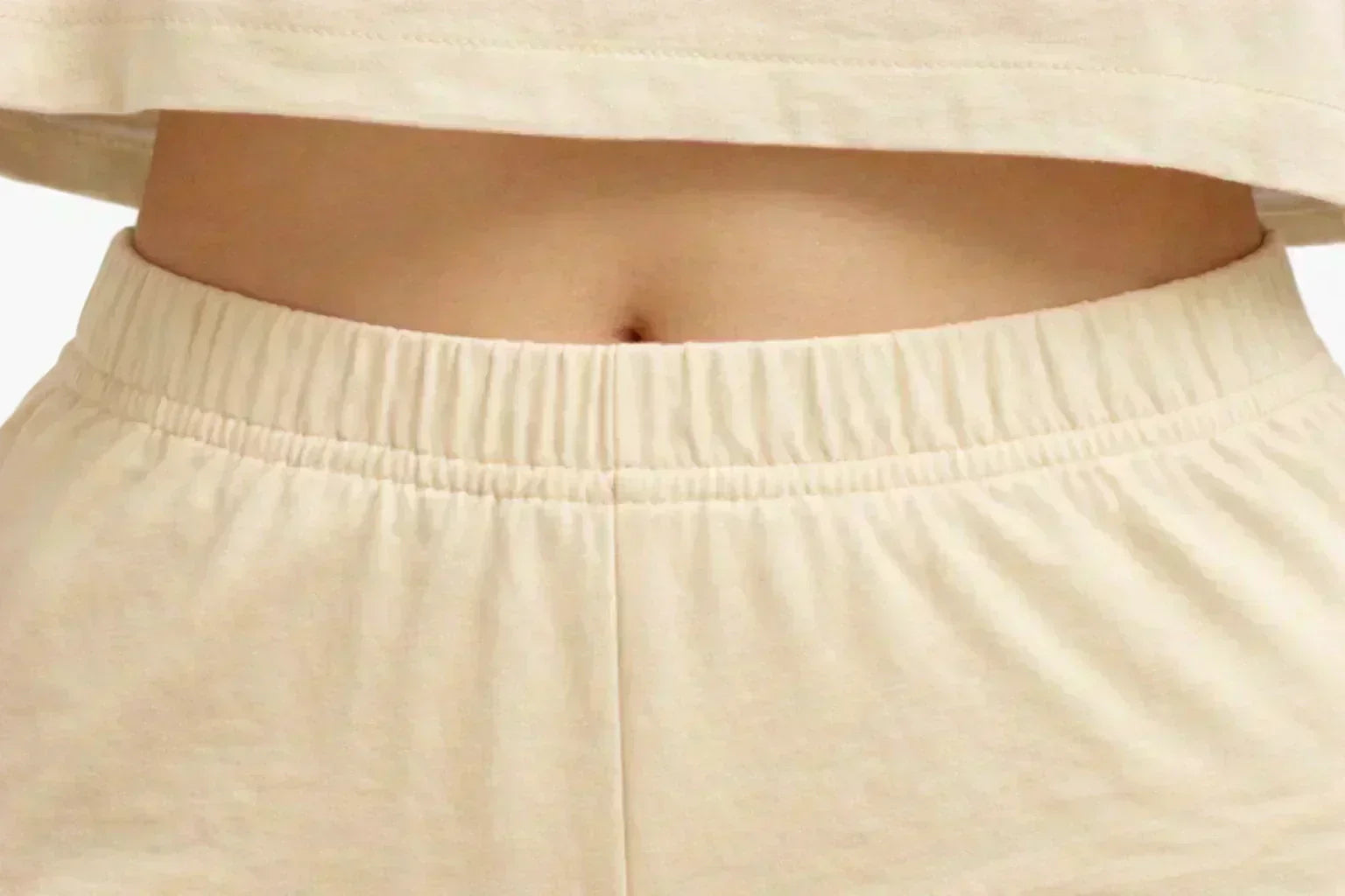 Women's Bamboo Fabric Mid Rise Shorts | Beige and Mauve | Pack of 2