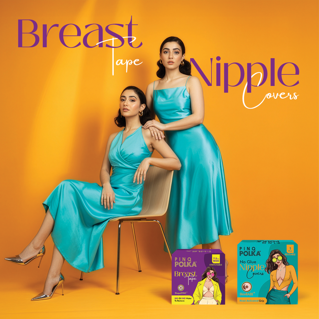 Breast Lift Tape & Nipple Pasties X Reusable Nipple Cover