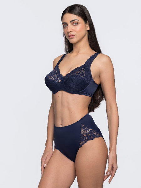 Brigitte Matching Brief - Blue