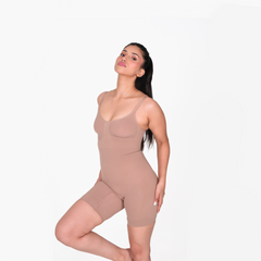 Butt Lifting Mid Thigh Bodysuit
