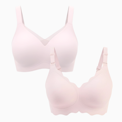 Pretty in Pink Bundle - Bello & Sofia Pink Seamless Wirefree Bras