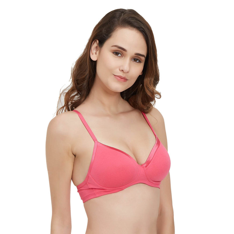 SOIE Woman - Medium Coverage Padded Non Wired T-shirt Bra - Bra -for Women
