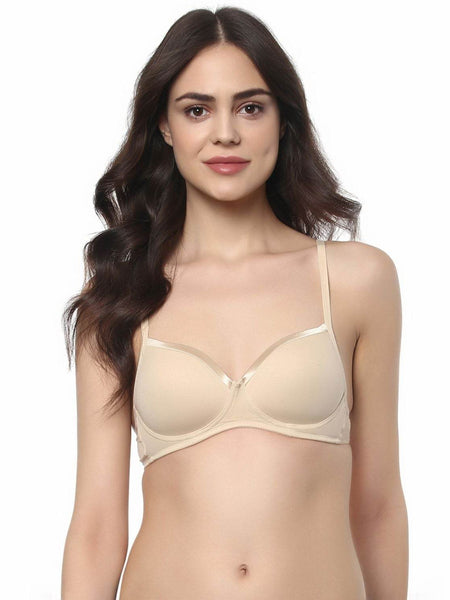 SOIE Woman - Medium Coverage Padded Non Wired T-shirt Bra - Bra -for Women