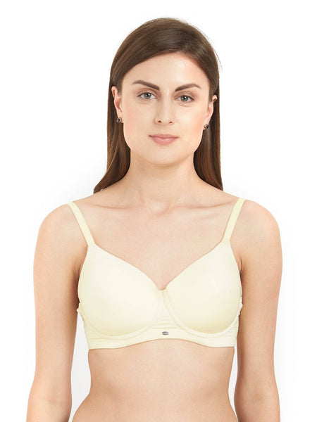 SOIE Woman - Full Coverage Padded Non Wired Bra - Bra -for Women