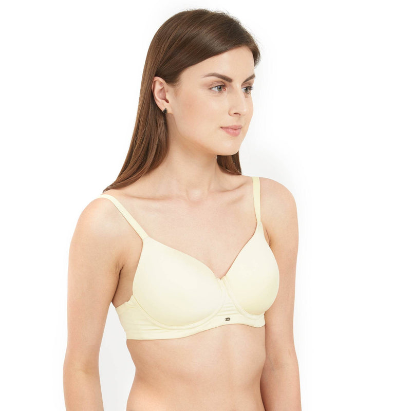SOIE Woman - Full Coverage Padded Non Wired Bra - Bra -for Women