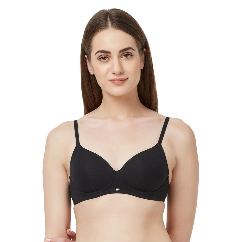 SOIE Woman - Semi/Medium Coverage Padded Non Wired T-shirt Bra - Bra -for Women