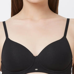 SOIE Woman - Semi/Medium Coverage Padded Non Wired T-shirt Bra - Bra -for Women