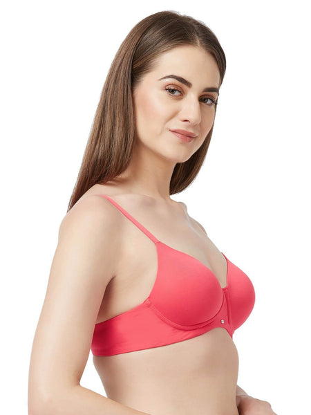 SOIE Woman - Semi/Medium Coverage Padded Non Wired T-shirt Bra - Bra -for Women