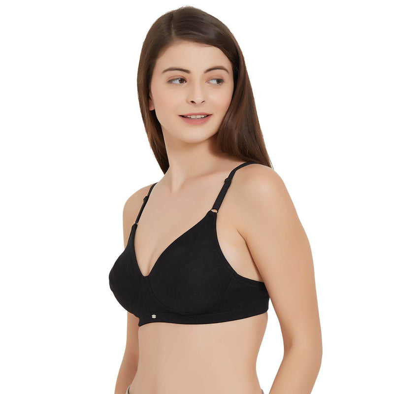SOIE Woman - Full Coverage Non Padded Non Wired Seamless Bra - Bra -for Women