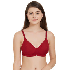 SOIE Woman - Full Coverage Non Padded Non Wired Seamless Bra - Bra -for Women