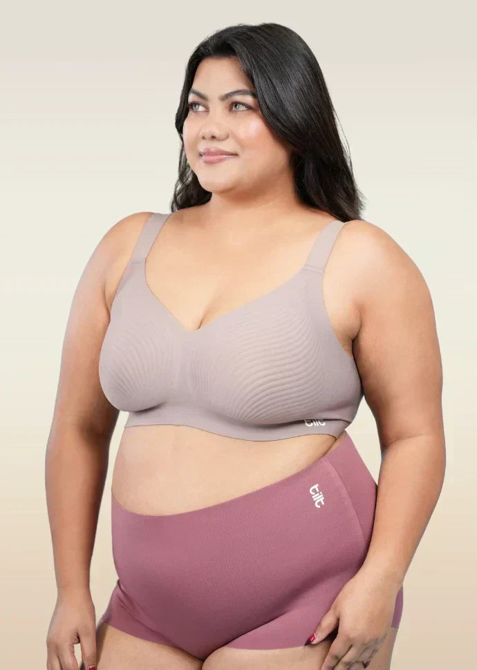 Set - Coco Wave Bra and Pink Shaper Underwear